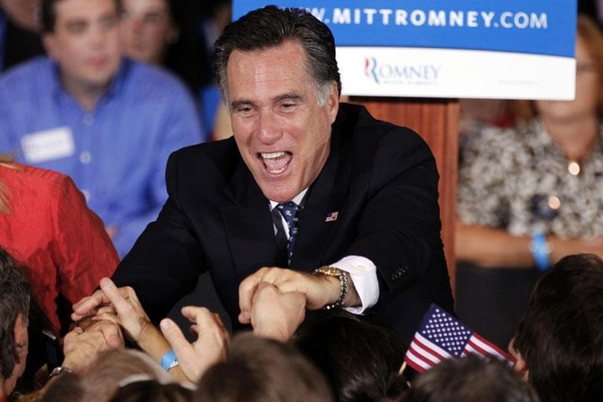 M.Romney sutriuškino savo varžovą per pirminius rinkimus Floridoje 