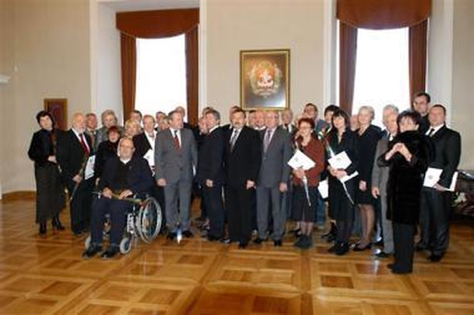Vietos savivaldos dienos proga pagerbti nusipelnę vilniečiai