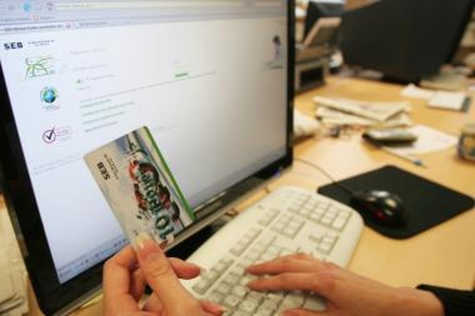 SEB internetinė sistema jau veikia