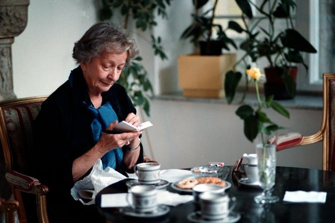 Mirė lenkų poetė, Nobelio premijos laureatė W.Szymborska