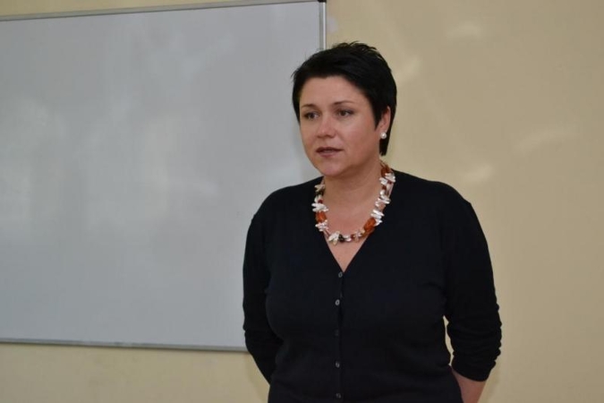 Lietuvos sporto universitete paskaitą skaitė LTOK prezidentė