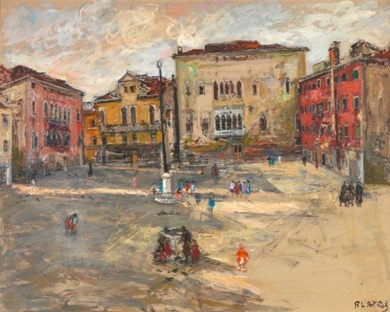 Rekonstruotoje P.Domšaičio galerijoje – dailininko Arbit Blato paroda