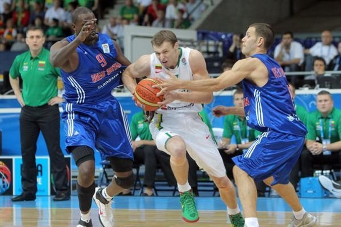 Pirmasis iššūkis: Lietuva - Didžioji Britanija 80:69