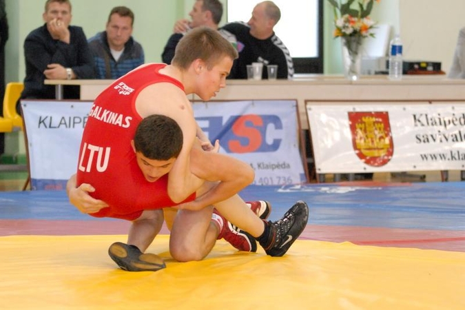 Klaipėdoje varžėsi imtynininkai iš 13 šalių