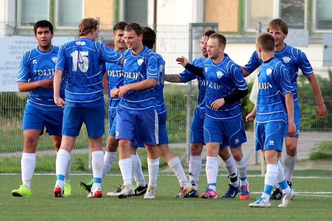 Lietuvos futbolo taurės pirmame etape sekėsi Šiaulių komandoms