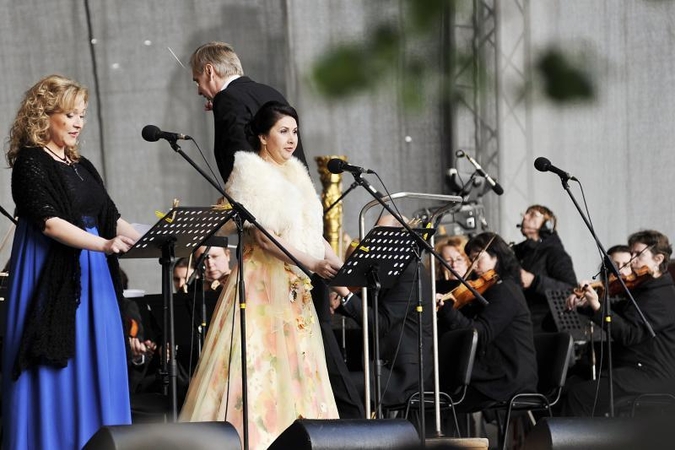 Pažaislio muzikos festivaliui – nušvitęs dangus