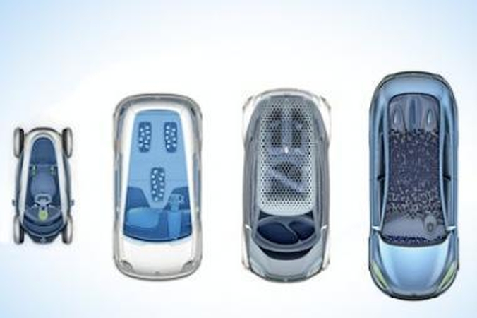 „Renault“ meniu - keturi elektromobiliai