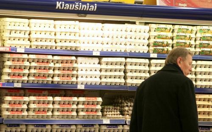Kiaušinių deficito nuojauta augina kainas