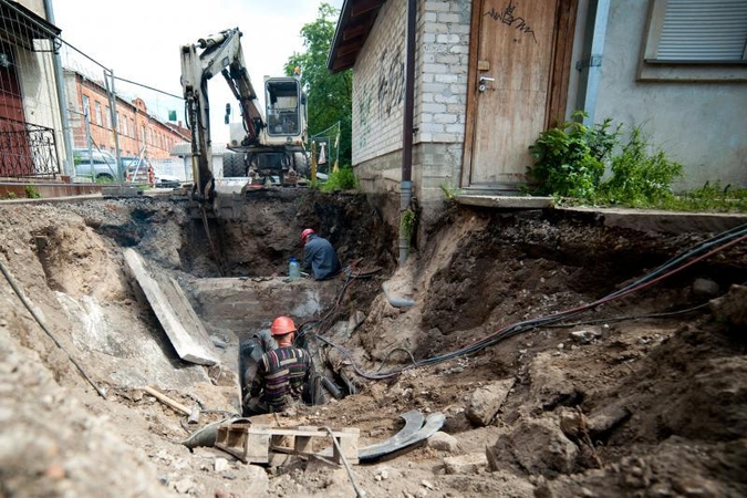 Už išraustą grovį „Kauno energijai“ gresia tūkstantinė bauda