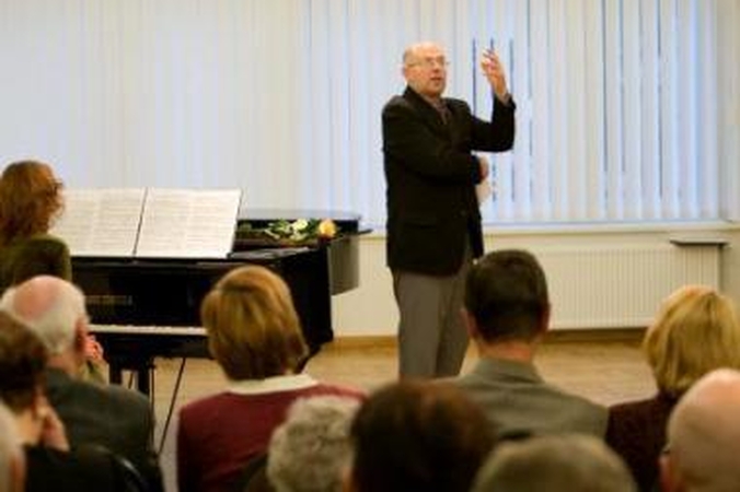Konferansjė: "Šeštadienio su muzika" popietes tradiciškai veda V.Gerulaitis.