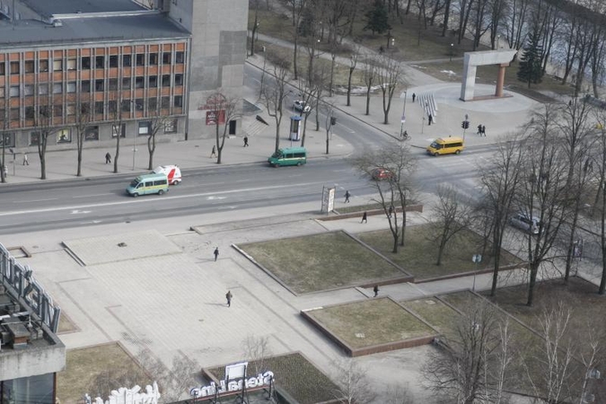 Atgimimo aikštėje iškils nauji pastatai?