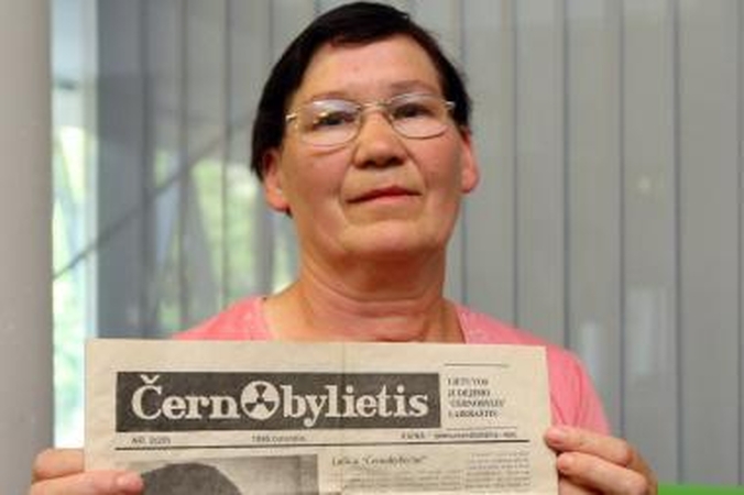 Černobilyje dirbusio kauniečio našlė vargsta dėl kompensacijos