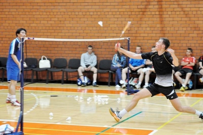 Pavyzdys badmintono talentams – lyderiai