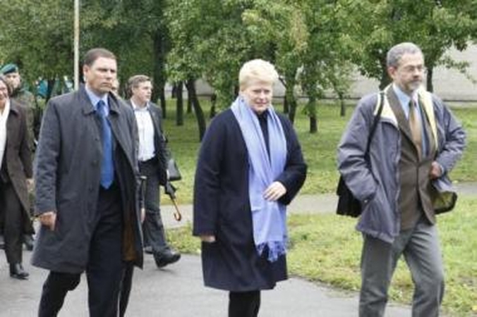 Prezidentė JAV atsipalaidavo