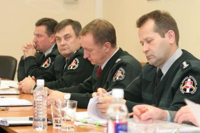 STT ir ministro taikiklyje - pasieniečių vadovybė (papildyta)