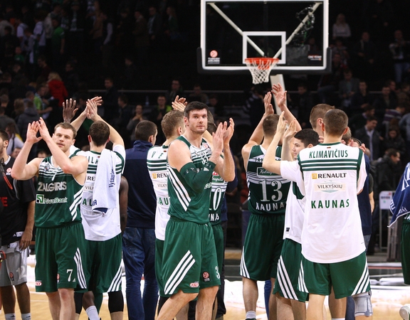 "Žalgiris" laimėjo kertinę akistatą dėl Eurolygos „Top 16“ etapo (komentarai)