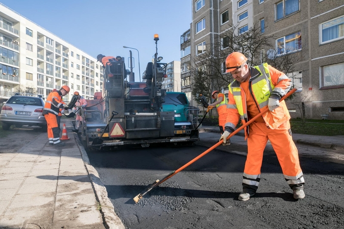 Vilniečiai galės džiaugtis atnaujintais daugiabučių kiemais