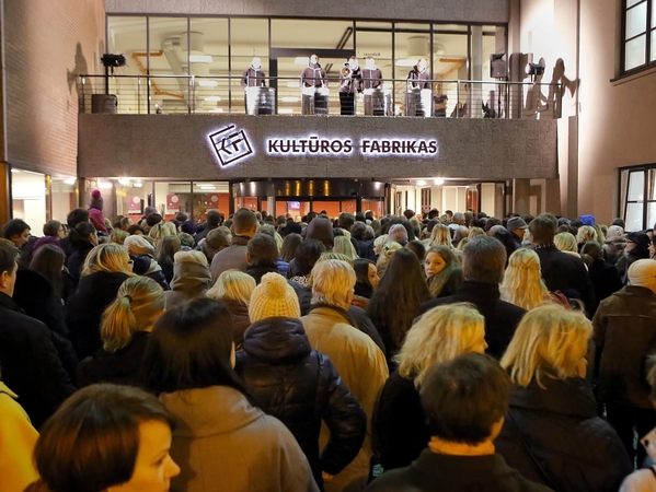 „Kultūros fabrikui“ – išbandymas lankytojais